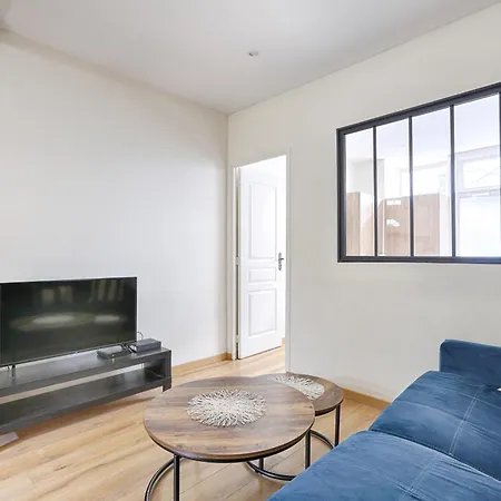 Appartement Truffaut Batignolles Charming 1br